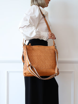 Juju & Co Woven Hobo Bag