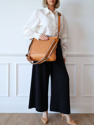 Juju & Co Woven Hobo Bag