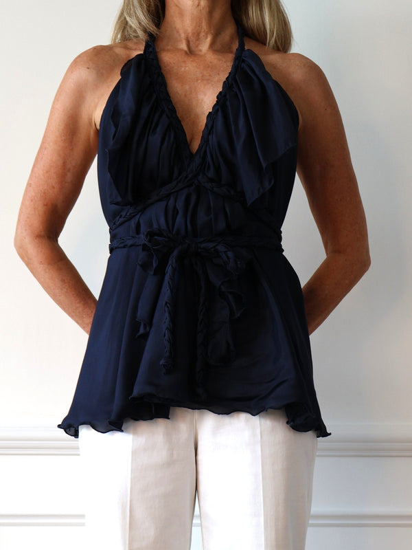 Poppy Silk Top