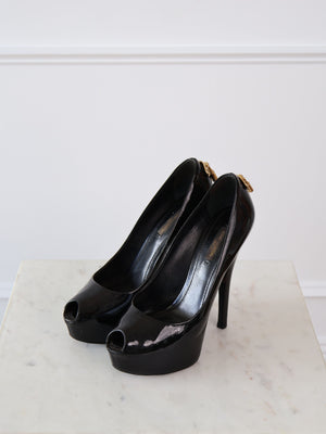 Louis Vuitton Oh Really Peeptoe Platform Heel