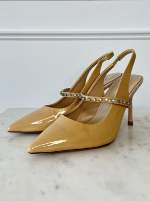 Miu Miu Crystal Slingbacks