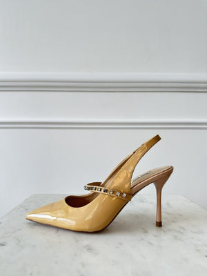 Miu Miu Crystal Slingbacks
