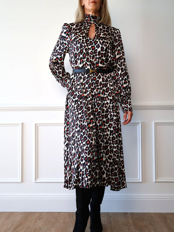 Scanlan Theodore Silk Leo Midi