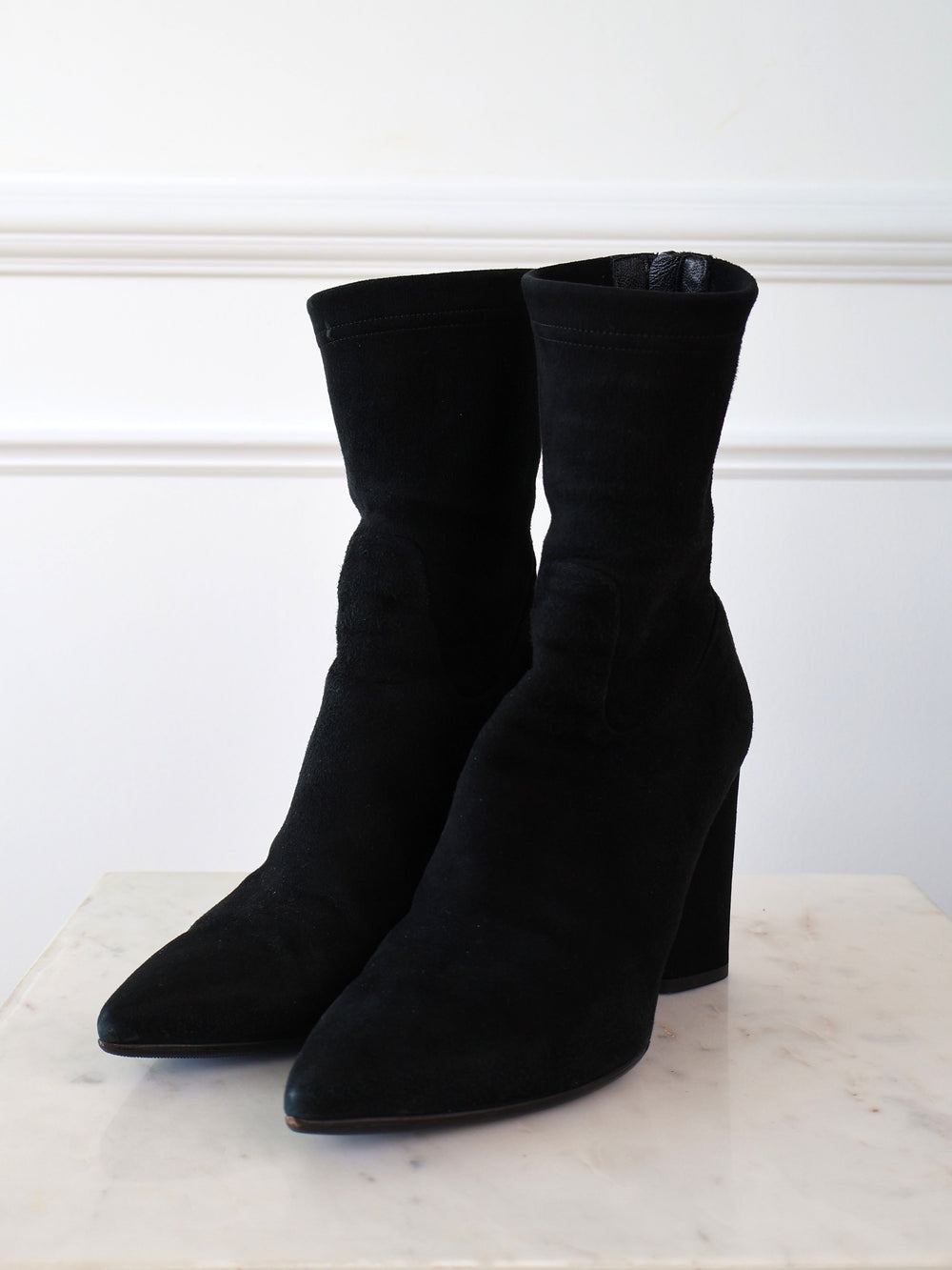 Scanlan Theodore Stretch Suede Boots