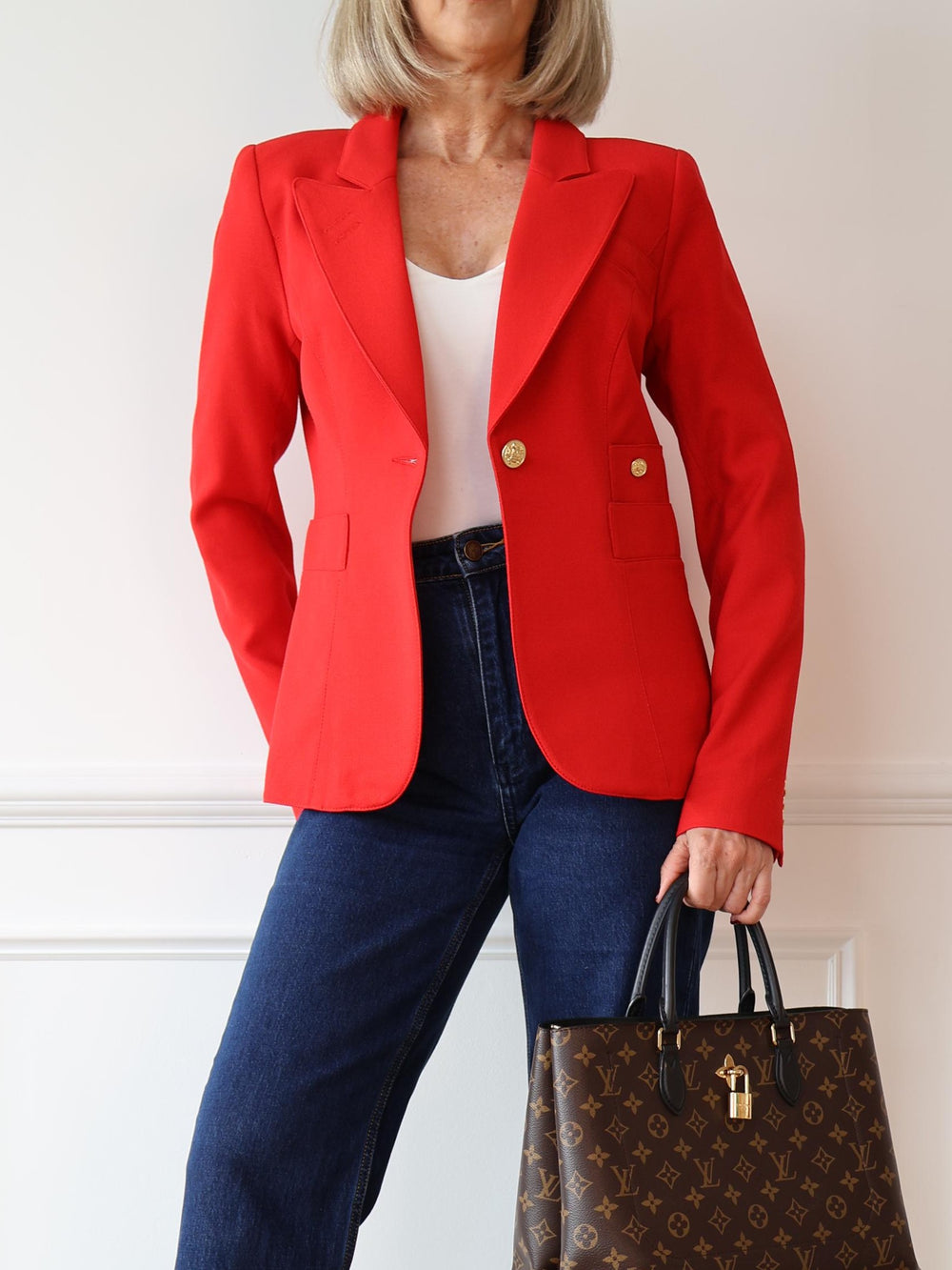 classic wool jacket blazer smythe second hand