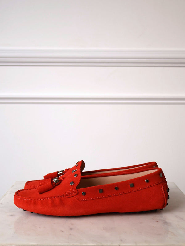 Tod's Gommino Suede Loafers