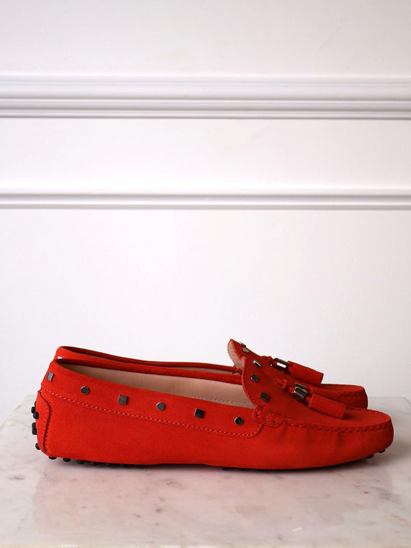 Tod's Gommino Suede Loafers