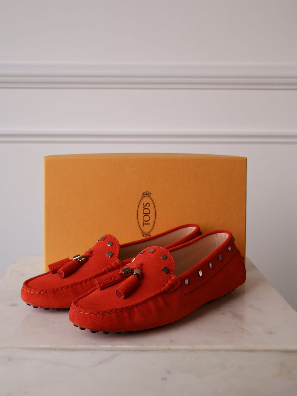 Tod's Gommino Suede Loafers