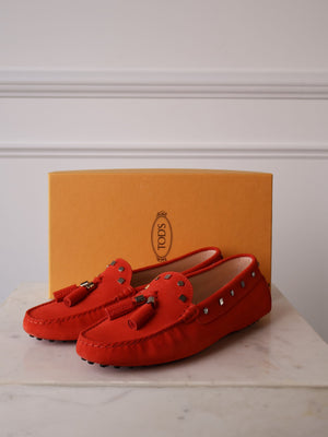 Tod's Gommino Suede Loafers