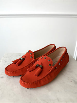 Tod's Gommino Suede Loafers