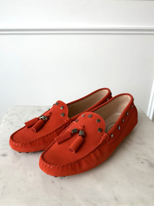 Tod's Gommino Suede Loafers