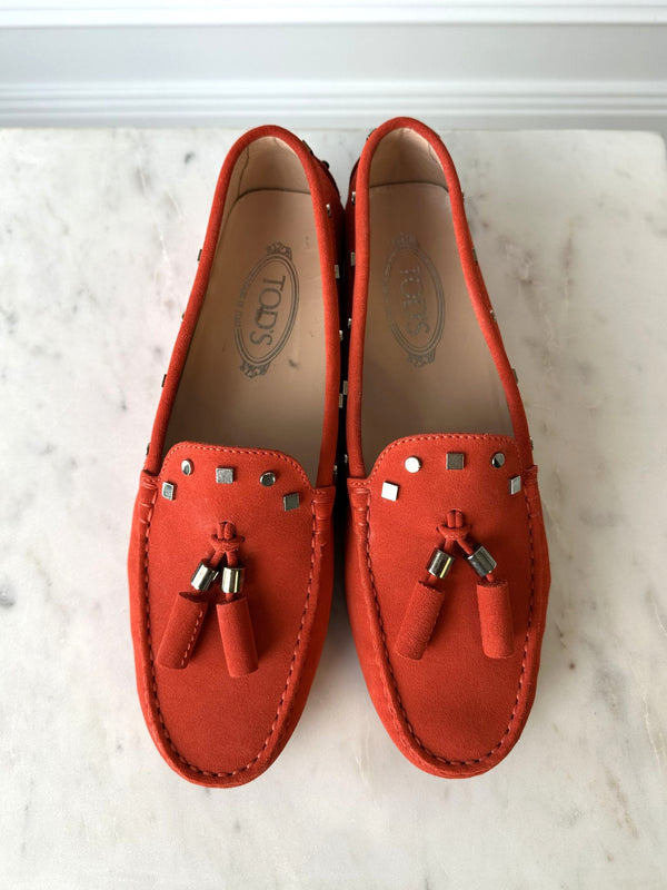Tod's Gommino Suede Loafers
