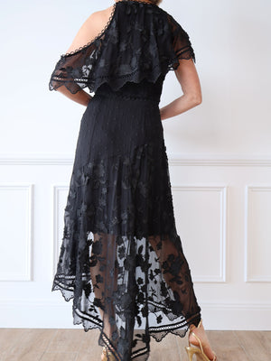 Zimmermann Mercer Bird Floating Lace Dress