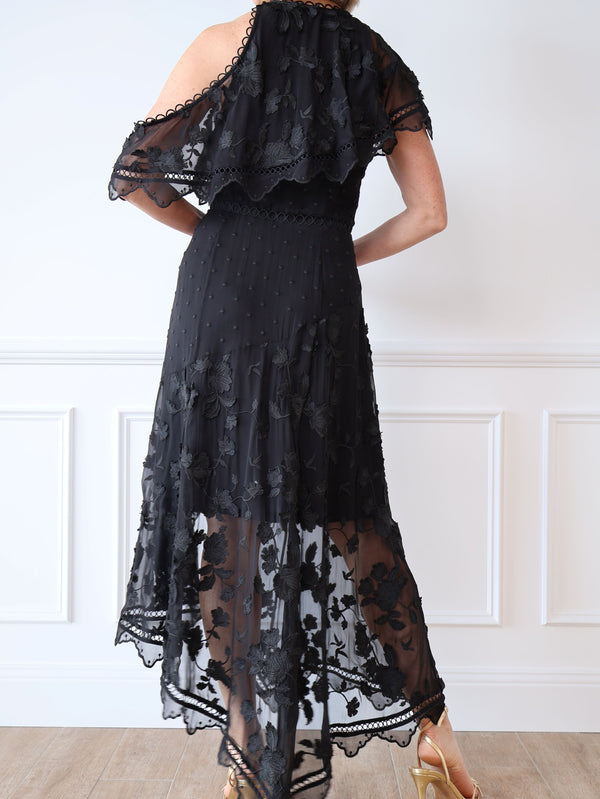 Zimmermann Mercer Bird Floating Lace Dress