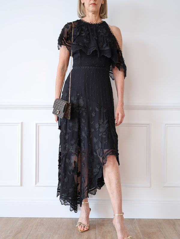 Zimmermann Mercer Bird Floating Lace Dress