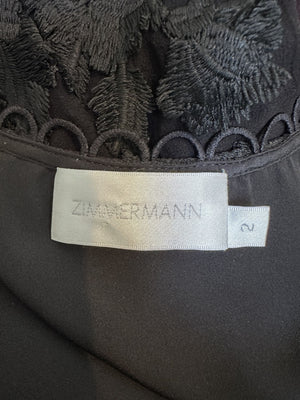Zimmermann Mercer Bird Floating Lace Dress