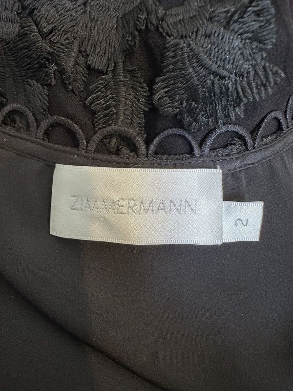 Zimmermann Mercer Bird Floating Lace Dress