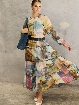 Shelly Silk Midi