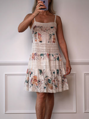 Zimmermann Acacia Lace Trimmed Mini