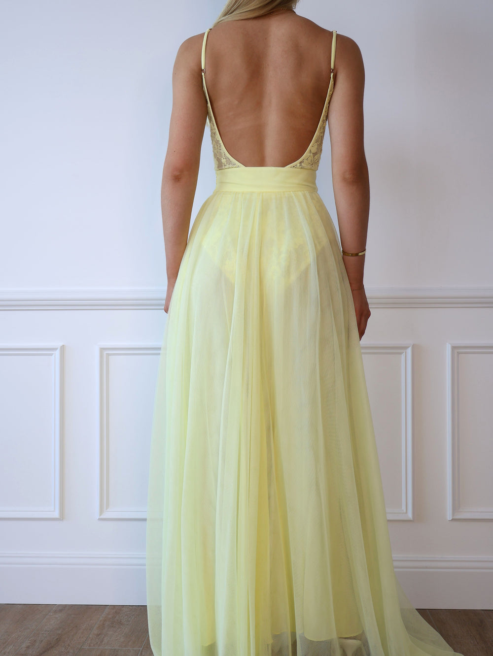 Zimmermann Limencello Lace and Tulle Set