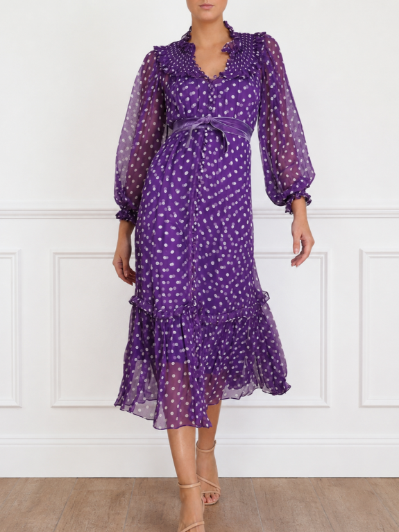Zimmermann Ladybeetle Silk Dress