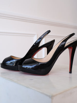 Louboutin Very Prive Patent Leather Heels