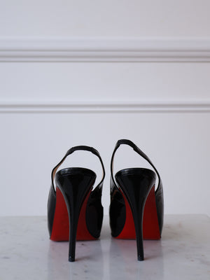 Louboutin Very Prive Patent Leather Heels