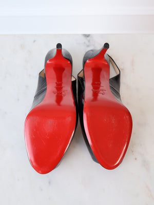 Louboutin Very Prive Patent Leather Heels